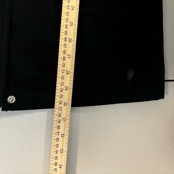 Regent Park Women's Small Black Raincoat Jacket Lined Detach Hoodie -tiny flaw - Picture 5 of 14